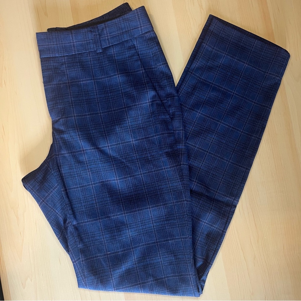 Plaid Work Pants